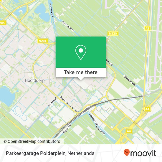 Parkeergarage Polderplein map