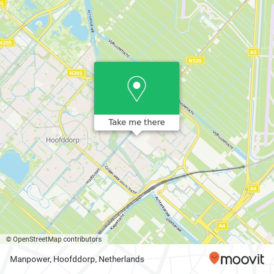 Manpower, Hoofddorp map