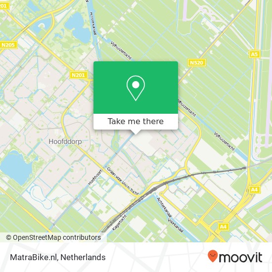 MatraBike.nl map