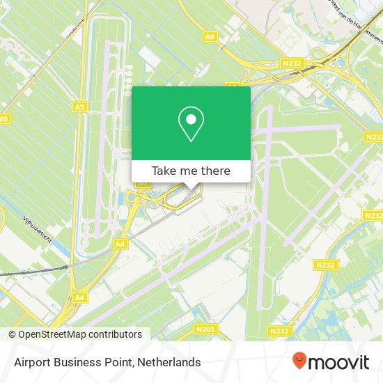 Airport Business Point map
