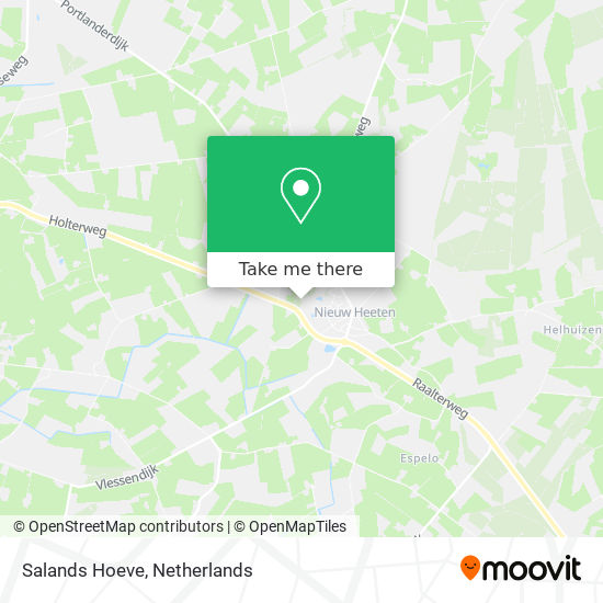 Salands Hoeve map