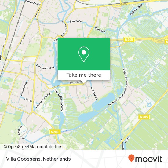 Villa Goossens map