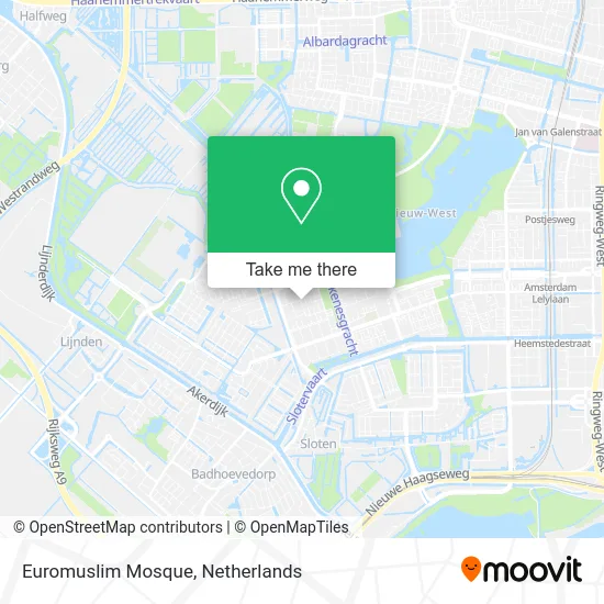 Euromuslim Mosque map