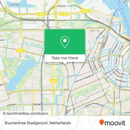 Buurtentree Stadgenoot map