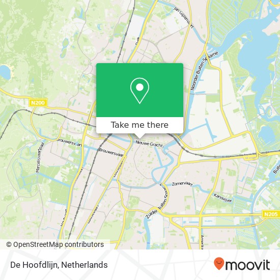 De Hoofdlijn map