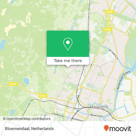 Bloemendaal map