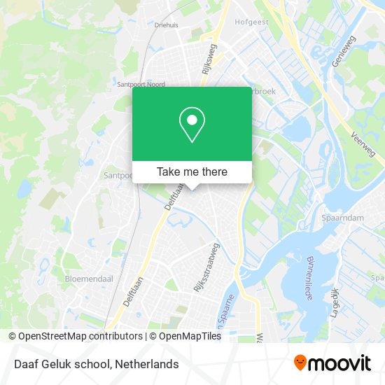 Daaf Geluk school map
