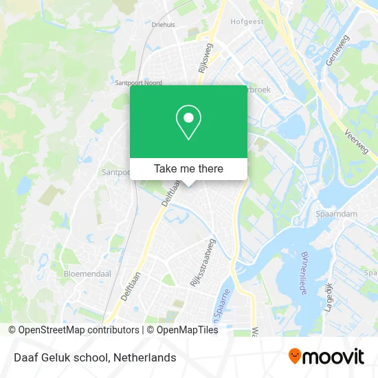 Daaf Geluk school map