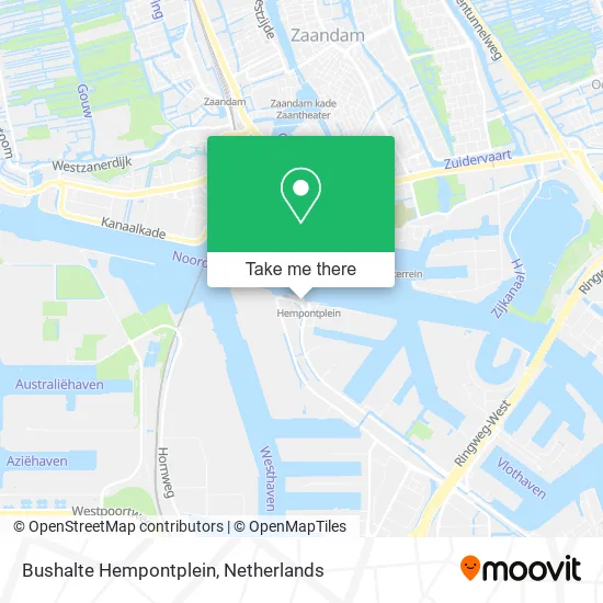 Bushalte Hempontplein map