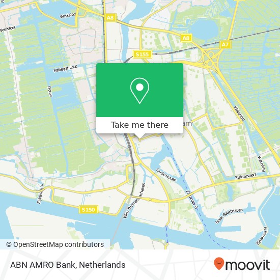 ABN AMRO Bank map