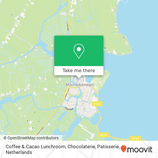 Coffee & Cacao Lunchroom, Chocolaterie, Patisserie map