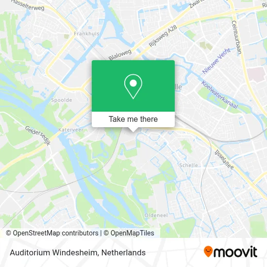 Auditorium Windesheim map