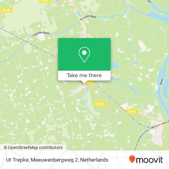 Ut Trepke, Meeuwenbergweg 2 map