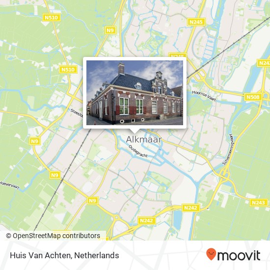 Huis Van Achten Karte