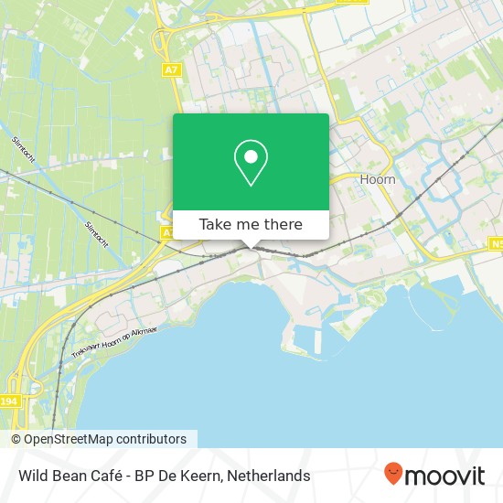 Wild Bean Café - BP De Keern map