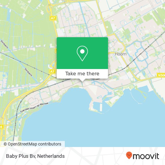 Baby Plus Bv map