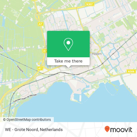 WE - Grote Noord map