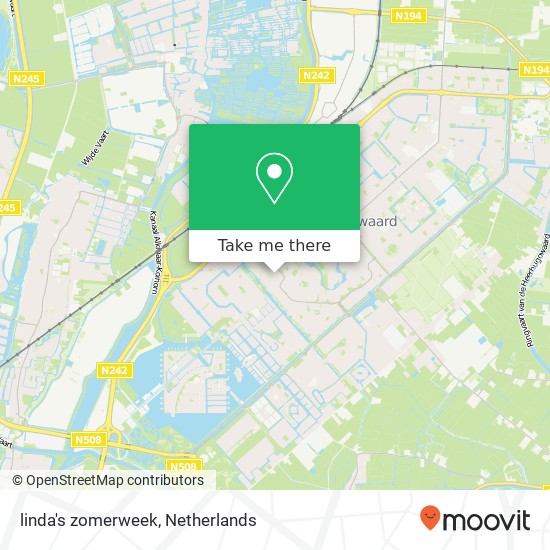 linda's zomerweek map