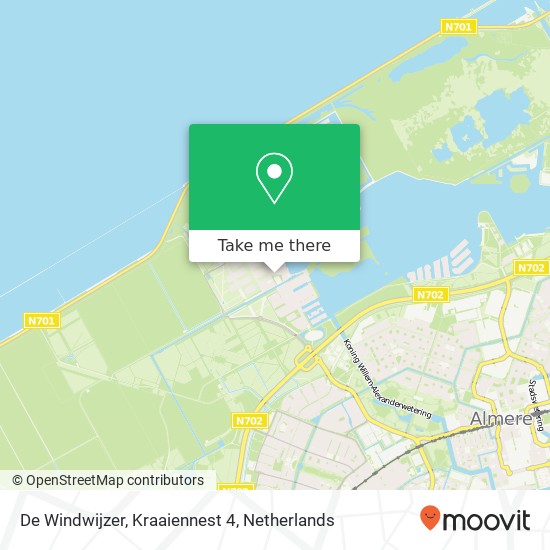 De Windwijzer, Kraaiennest 4 map