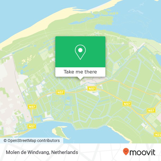 Molen de Windvang map