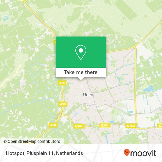 Hotspot, Piusplein 11 map