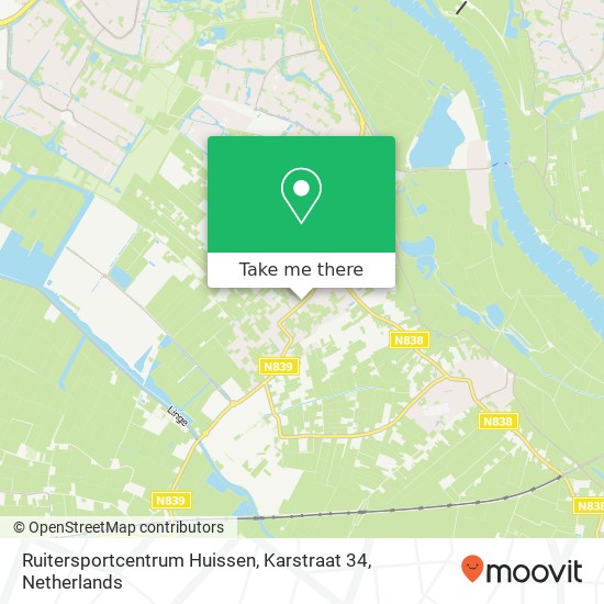 Ruitersportcentrum Huissen, Karstraat 34 map