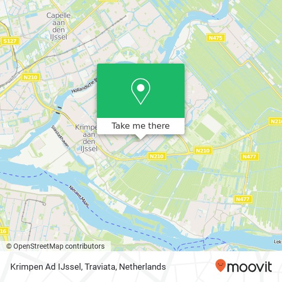 Krimpen Ad IJssel, Traviata map