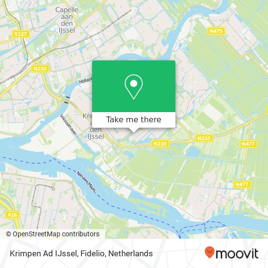 Krimpen Ad IJssel, Fidelio map