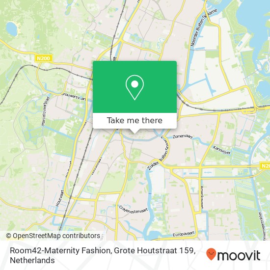 Room42-Maternity Fashion, Grote Houtstraat 159 map