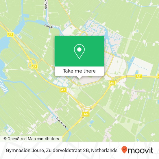 Gymnasion Joure, Zuiderveldstraat 2B map