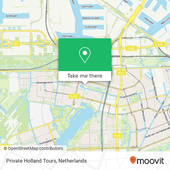Private Holland Tours Karte