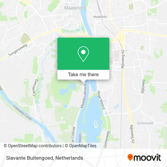 Slavante Buitengoed map