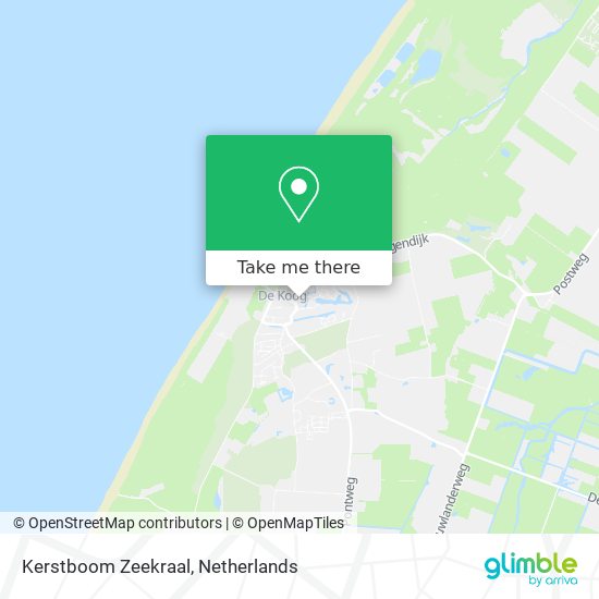 Kerstboom Zeekraal map