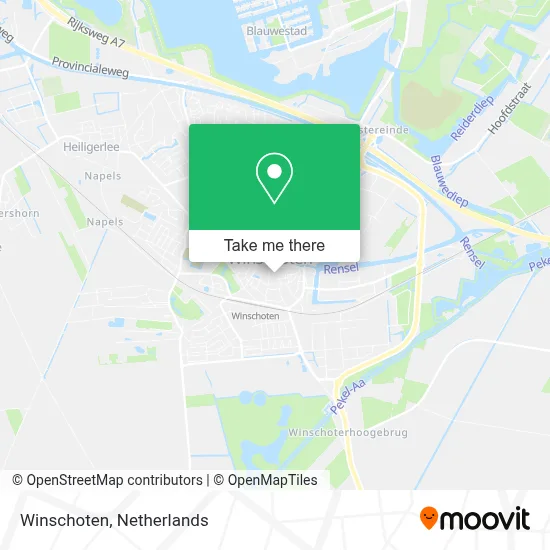 Winschoten map