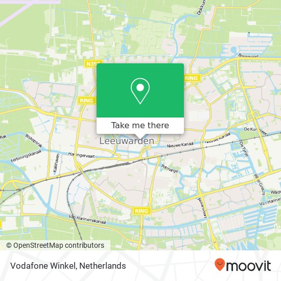 Vodafone Winkel map