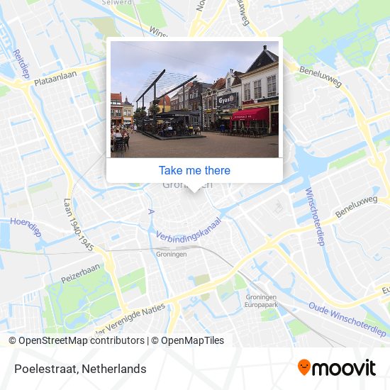 Poelestraat map