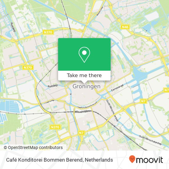 Café Konditorei Bommen Berend map