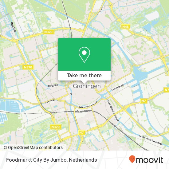 Foodmarkt City By Jumbo map