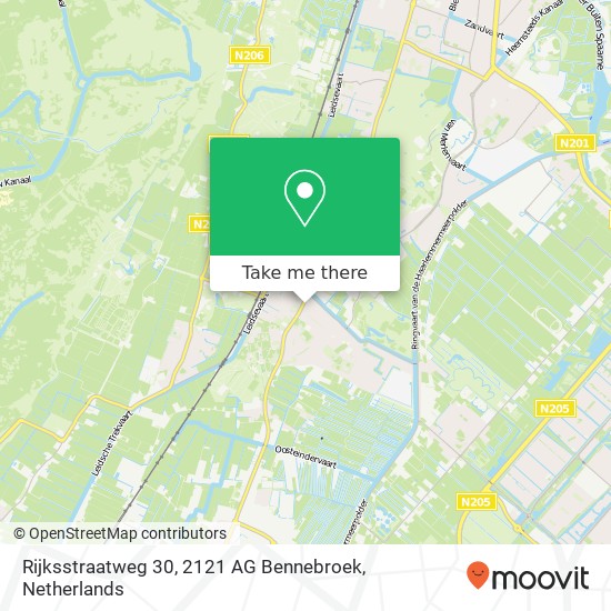 Rijksstraatweg 30, 2121 AG Bennebroek Karte