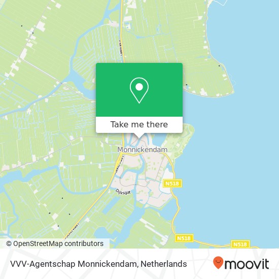 VVV-Agentschap Monnickendam Karte