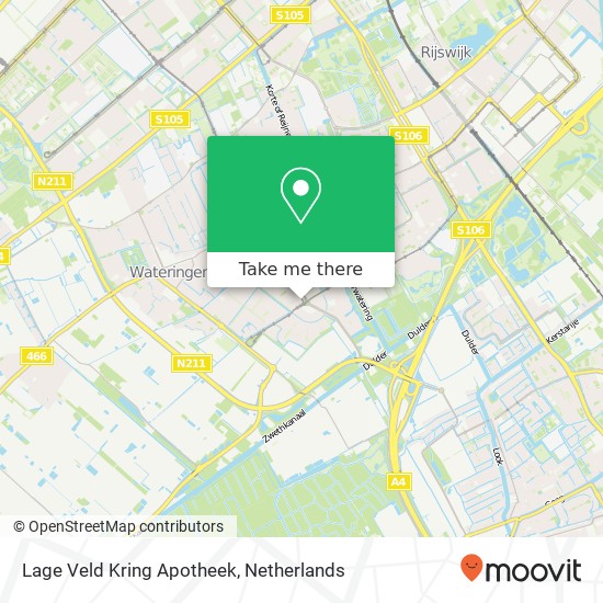 Lage Veld Kring Apotheek map