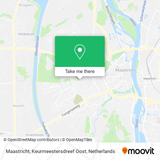 Maastricht, Keurmeestersdreef Oost map