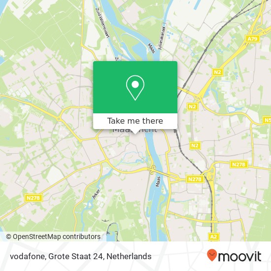 vodafone, Grote Staat 24 map