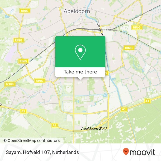 Sayam, Hofveld 107 map