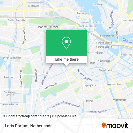 Loris Parfum map