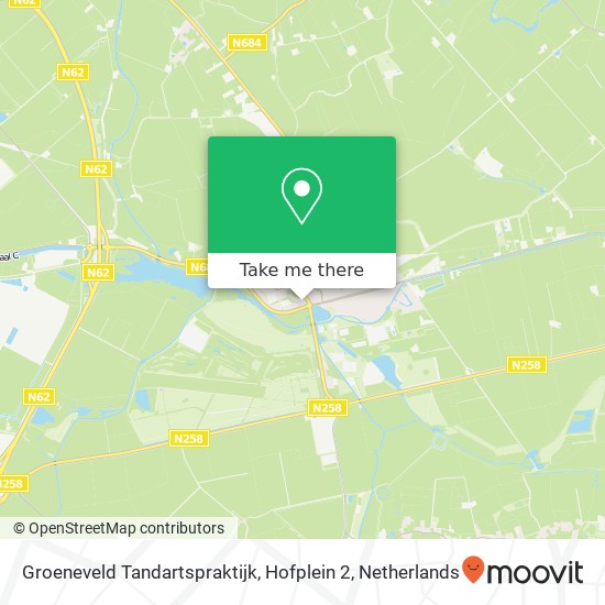 Groeneveld Tandartspraktijk, Hofplein 2 map