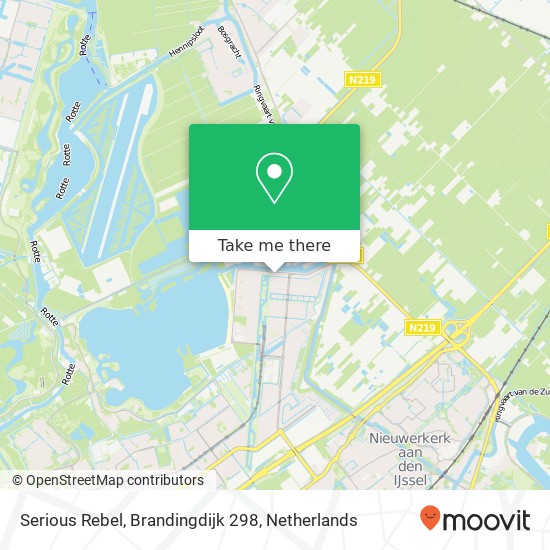 Serious Rebel, Brandingdijk 298 map