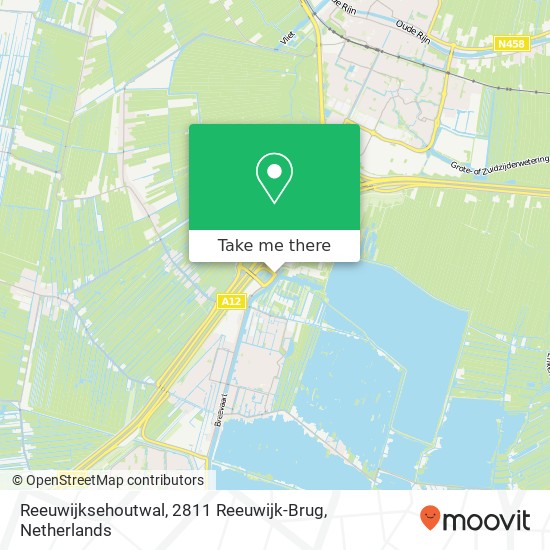 Reeuwijksehoutwal, 2811 Reeuwijk-Brug map