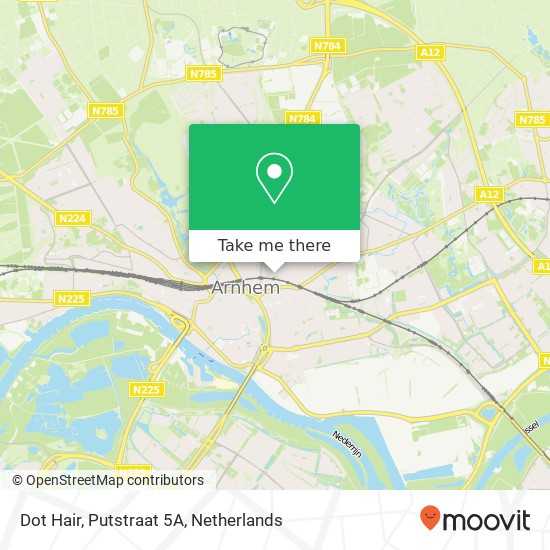 Dot Hair, Putstraat 5A map