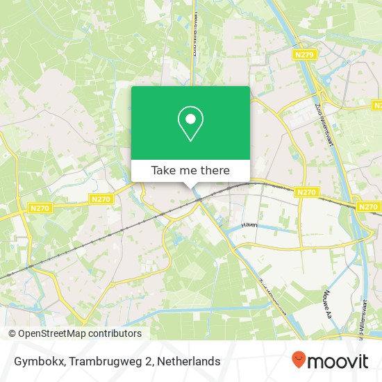 Gymbokx, Trambrugweg 2 map